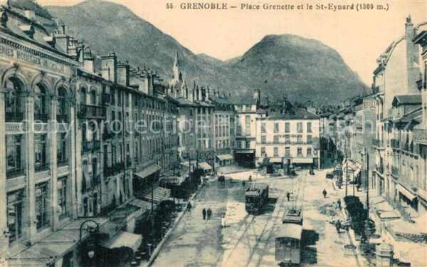 Strassenbahn Grenoble Place Grenette St-Eynard