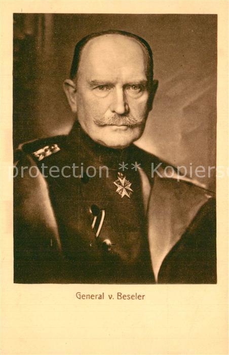 Militaria Generaele Stab Deutschland Hans von Beseler Wohlfahrtskarte Vaterl