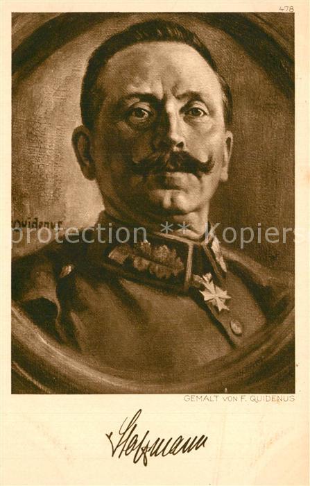 Militaria Generaele Stab Deutschland K?nstler F. Quidenus