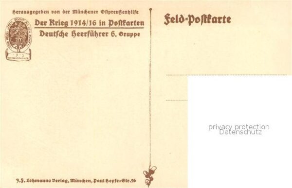 Militaria Generaele Stab Deutschland K?nstler A. Bock – Bild 2