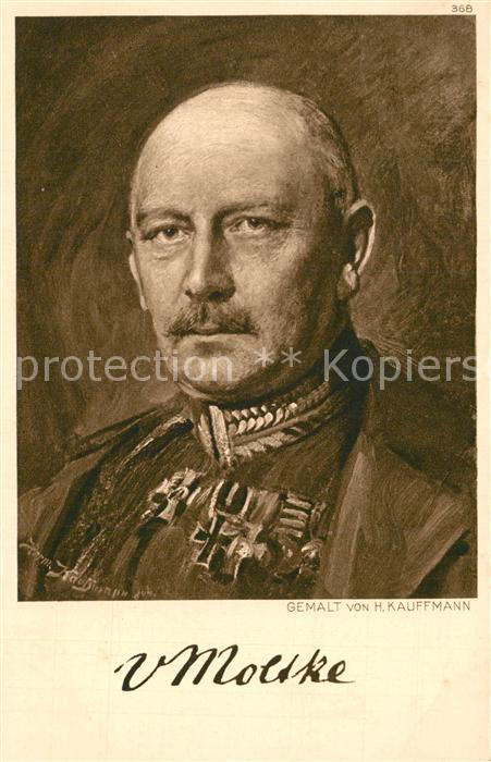 Militaria Gener?le Stab Helmuth Johannes Ludwig von Moltke gema