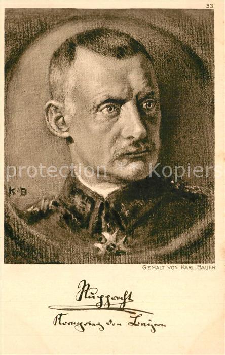 Militaria Generaele Stab Deutschland Rupprecht von Bayern gemalt von Karl Ba