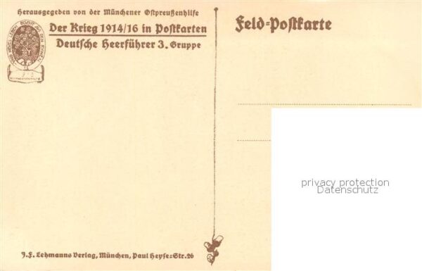 Militaria Generaele Stab Deutschland Otto von Emmich K?nstler Karl Bauer – Bild 2