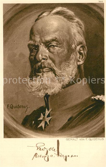Militaria Generaele Stab Deutschland Leopold Prinz von Bayern K?nstler F. Qu