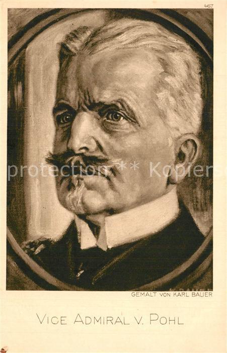 Marine Vice Admiral von Pohl K?nstler Karl Bau