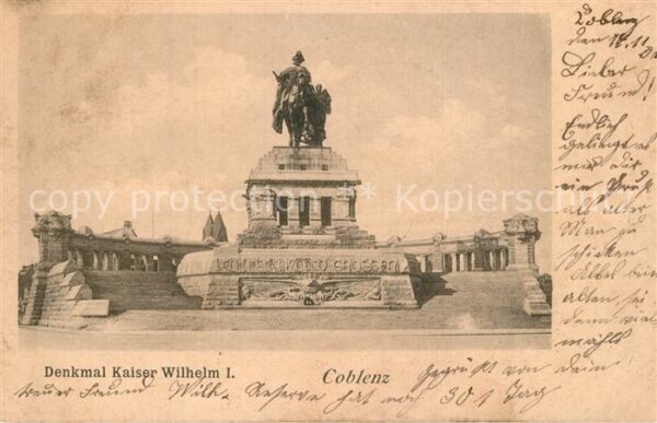 Wilhelm I Denkmal Koblenz