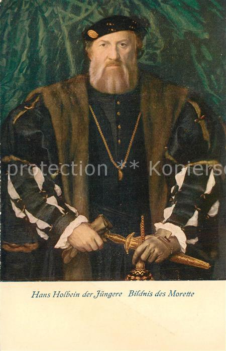 Holbein Hans Bildnis des Morette