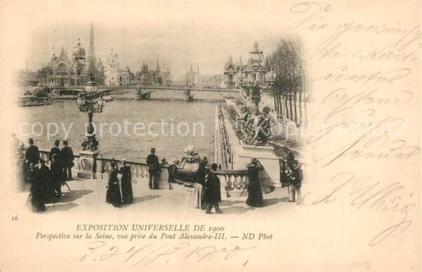 Exposition Universelle Paris 1900 Pont Alexandre III