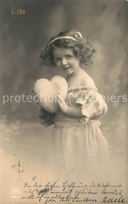 Foto RKL Paris Nr. 4315/2 Kind Herz Liebe