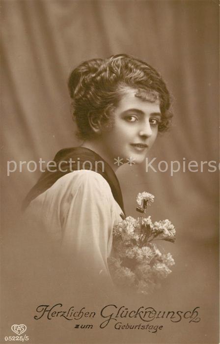 Foto EAS Nr. 05225/5 Geburtstag Frau Blumen