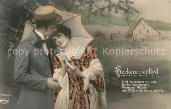 Foto Amag Nr. 62076/4 Heckenrosenlied