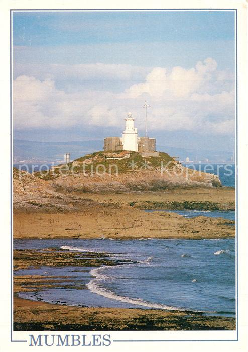 Leuchtturm Lighthouse Mumbles Head West Glamorgan
