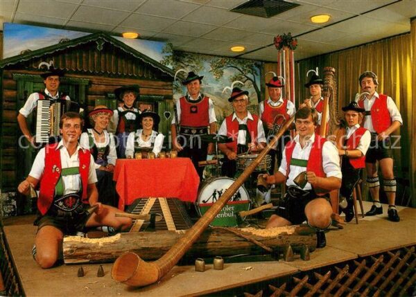 Musikanten Tiroler Alpenb?hne Geschwister Gundolf