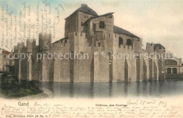 Gand Belgien Chateau des Comtes