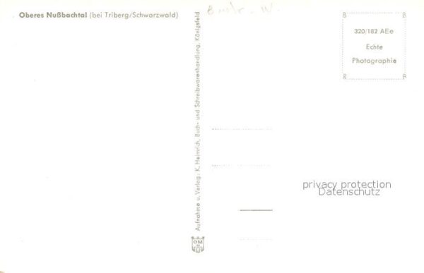 Triberg Schwarzwald Oberes Nussbachtal – Bild 2