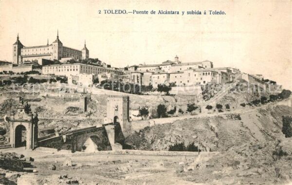 Toledo Castilla-La Mancha Puente de Alcantara y subida a Toledo
