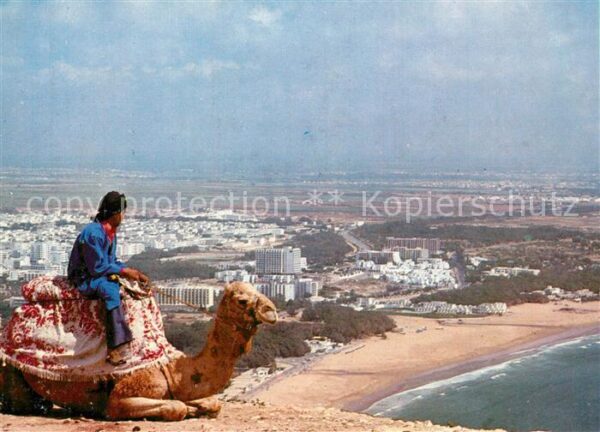 Agadir Panorama Kamelreiter