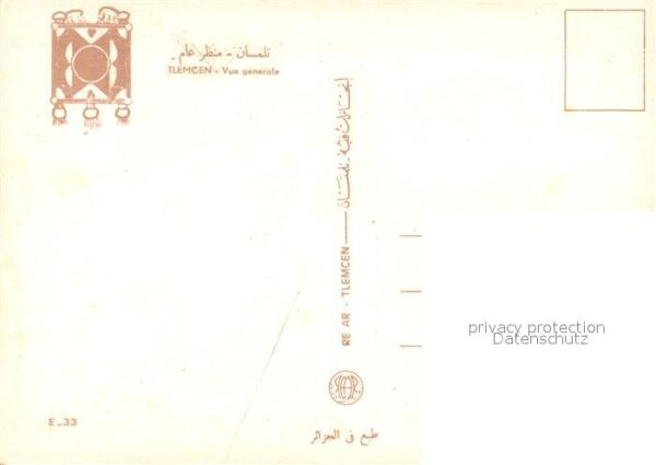 Tlemcen Vue generale – Bild 2