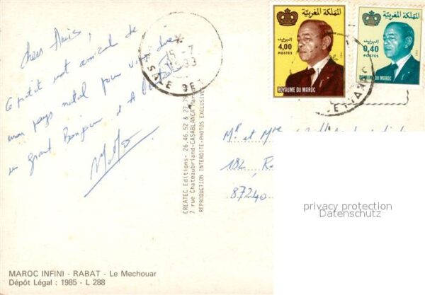Rabat Marokko Le Mechouar – Bild 2