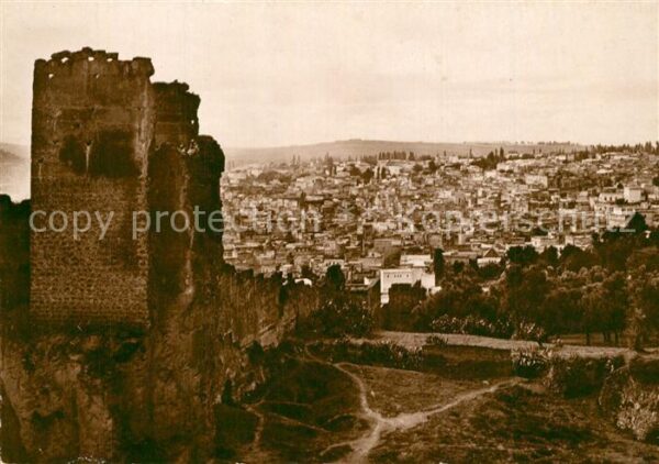 Fes Panorama pris des Merinides