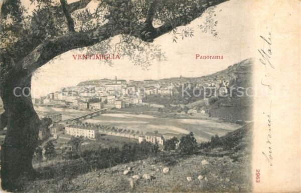 Ventimiglia Liguria Panorama
