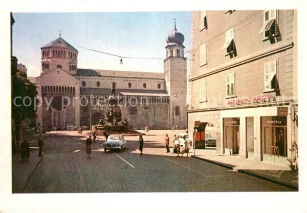 Trento Albergo Venezia e Piazza Duomo