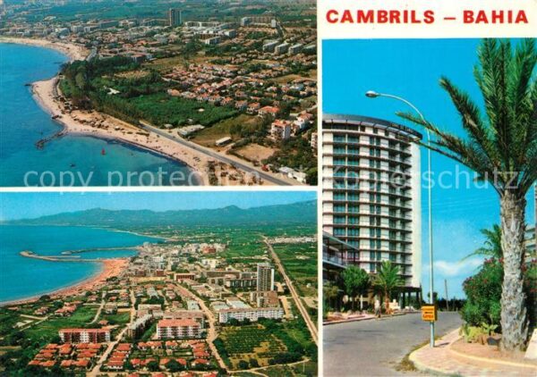 Cambrils Vista general y playa