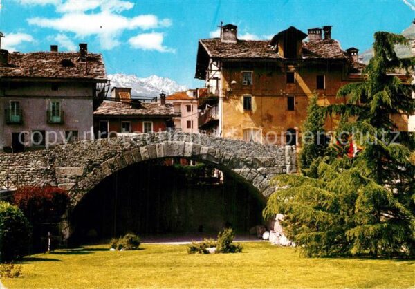 Aosta Ponte Romano Römische Brücke