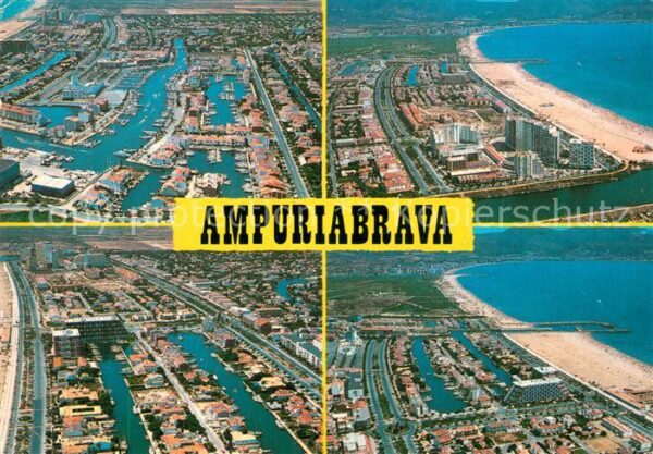 Ampuriabrava Diversas vistas aéreas