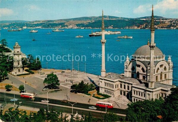 Istanbul Constantinopel Dolmabahce Deniz Müzesi ve Bogaz Mosche