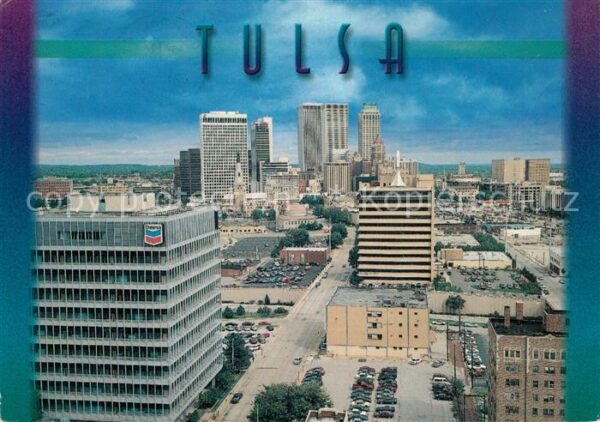 Tulsa Stadtpanorama Hochhäuser