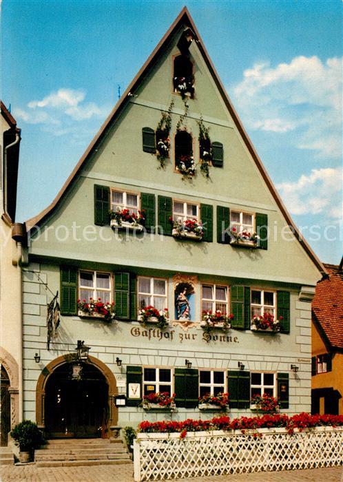 Dinkelsbuehl Gasthof zur Sonne