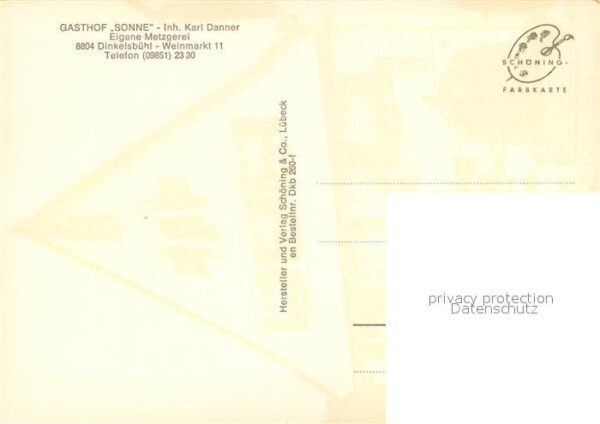 Dinkelsbuehl Gasthof zur Sonne – Bild 2