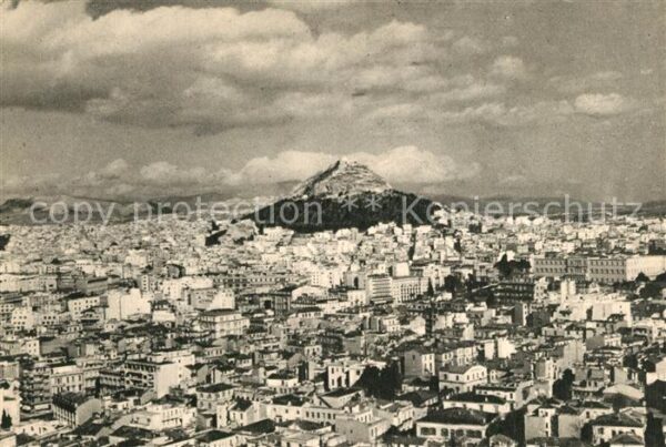 Athen Griechenland Stadtpanorama