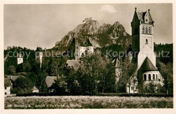 F?ssen Allg Schloss und Kirche S?uling