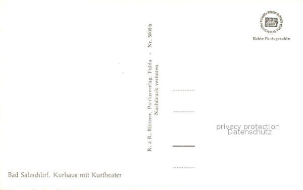 Bad Salzschlirf Kurhaus mit Kurtheater – Bild 2