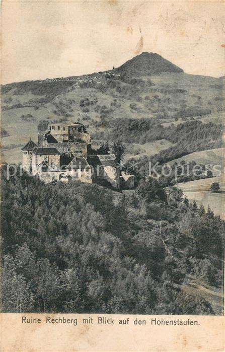 Hohenstaufen Ruine Rechberg