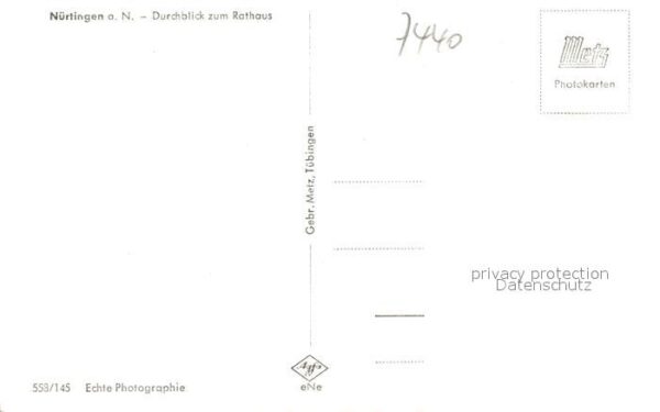 N?rtingen Torbogen Rathaus – Bild 2