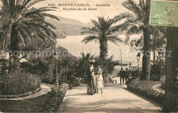 Monte-Carlo Mont?e de la Gare