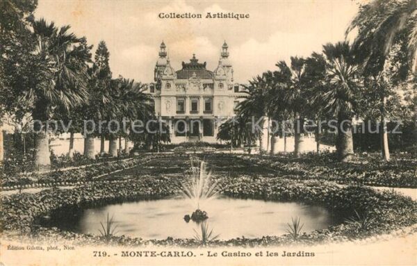 Monte-Carlo Casino et les Jardins