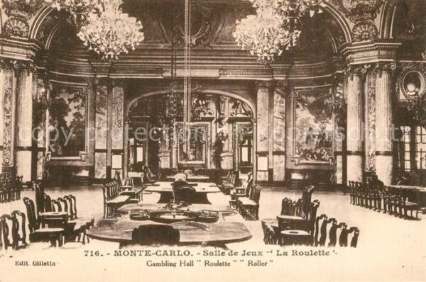 Monte-Carlo Salle de Jeux Roulette