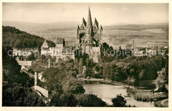 Limburg Lahn Dom Schloss Fliegeraufnahme