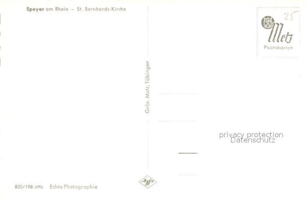 Speyer Rhein St. Bernhards-Kirche – Bild 2