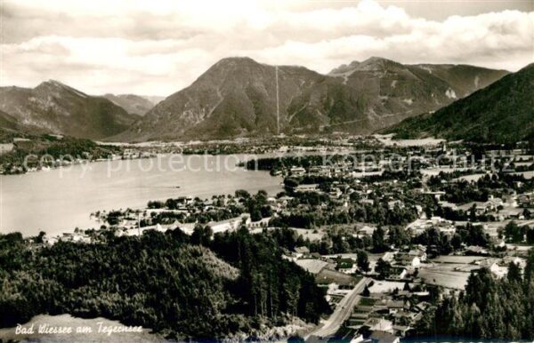 Bad Wiessee Fliegeraufnahme Tegernsee