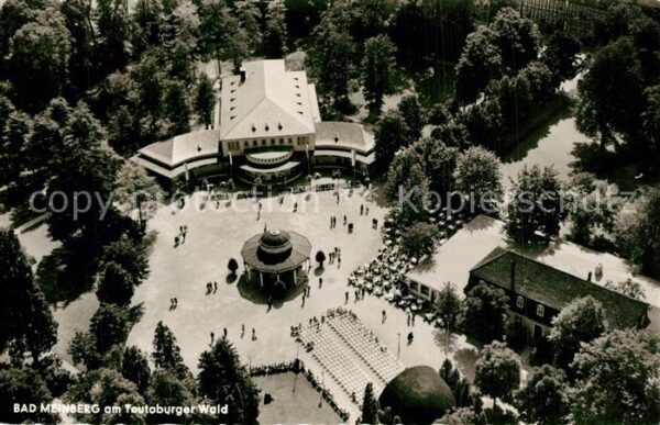 Bad Meinberg Fliegeraufnahme am Teutoburger Wald