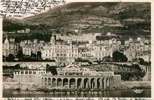 Monte-Carlo Casino et le Tir aux Pigeons