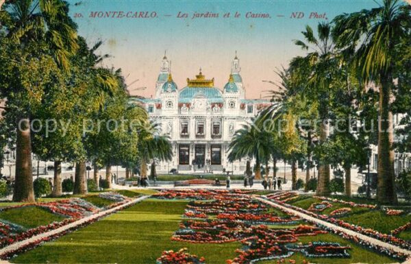 Monte-Carlo Les Jardins et le Casino