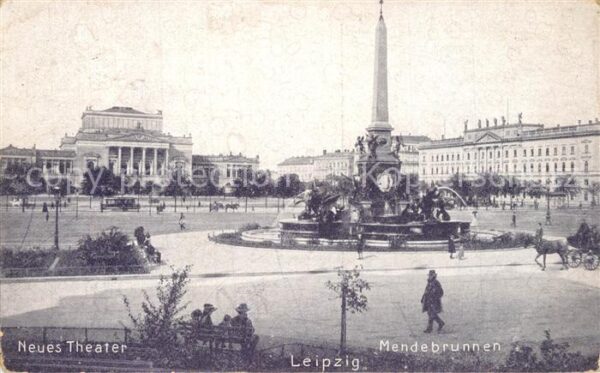 Leipzig Mendebrunnen Theater