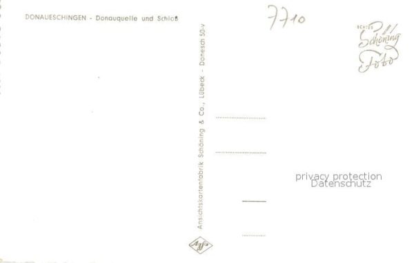 Donaueschingen Donauquelle und Schlo – Bild 2