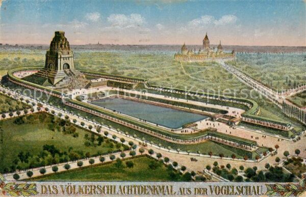 Leipzig V?lkerschlachtdenkmal aus der Vogelscha